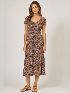 Peruvian Connection Natalya Dress Size Small